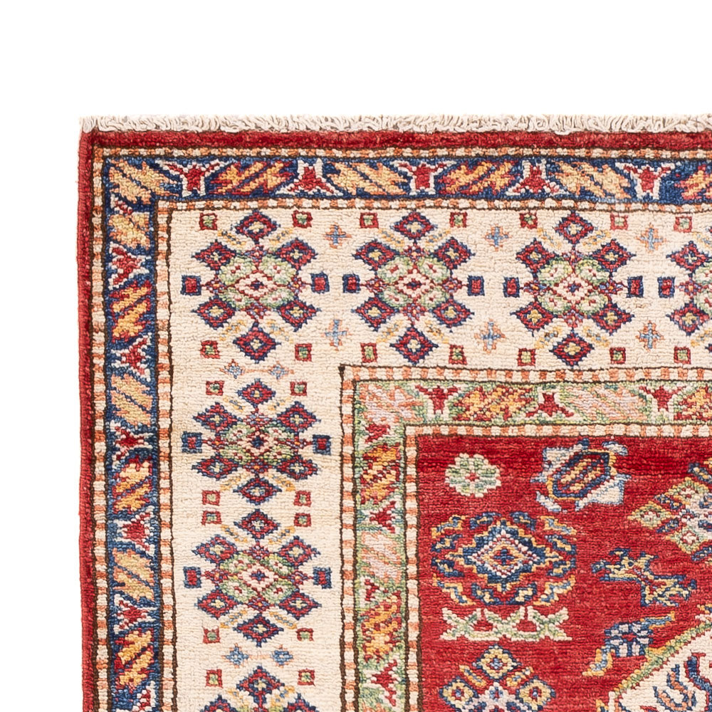 Tapete Ziegler - Kazak - 151 x 95 cm - vermelho