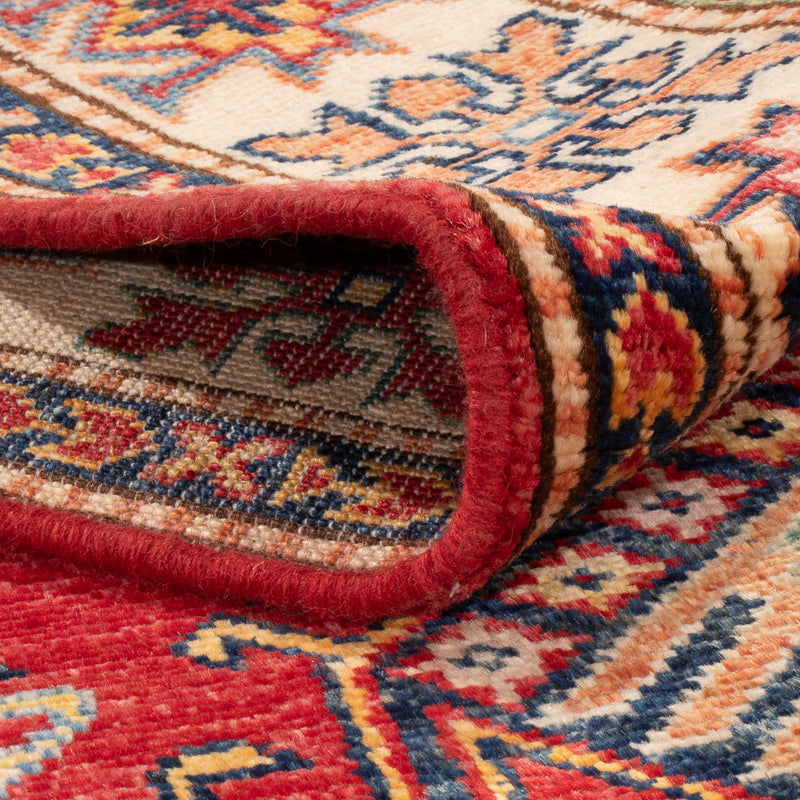 Tapete Ziegler - Kazak - 158 x 96 cm - vermelho