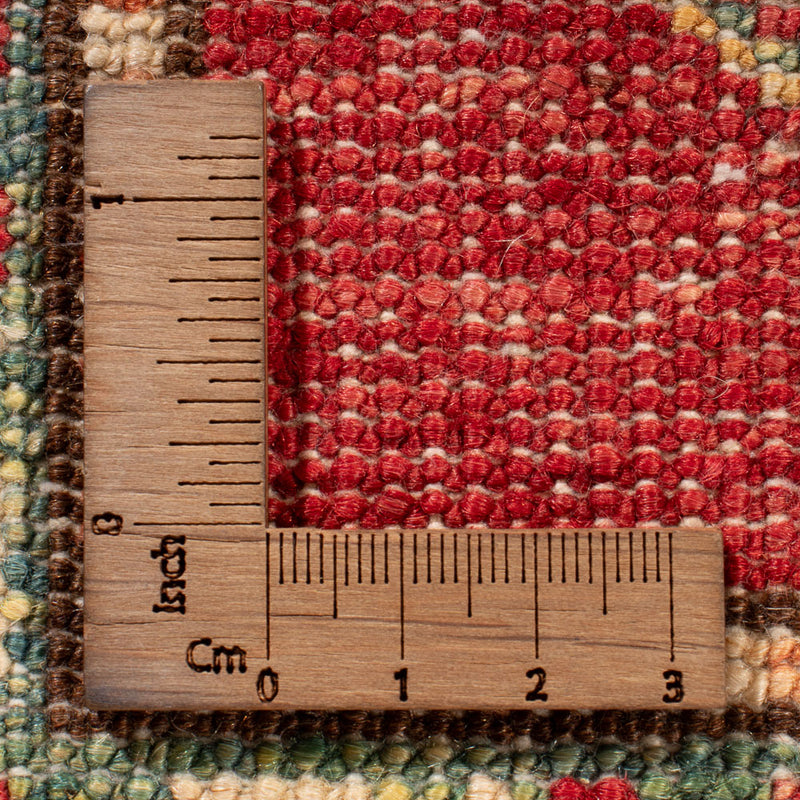 Tapete Ziegler - Kazak - 158 x 96 cm - vermelho