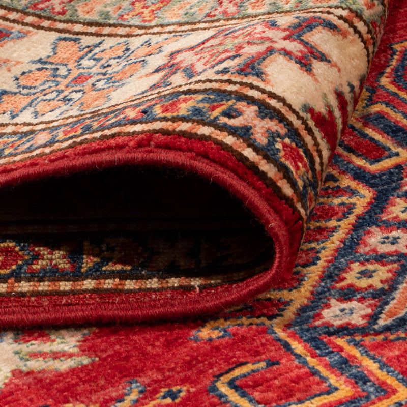 Tapete Ziegler - Kazak - 144 x 99 cm - vermelho