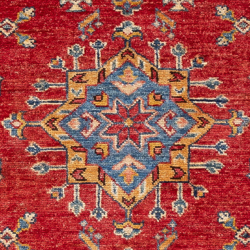 Tapete Ziegler - Kazak - 150 x 85 cm - vermelho