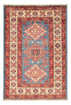 Tapete Ziegler - Kazak - Real - 92 x 62 cm - azul claro