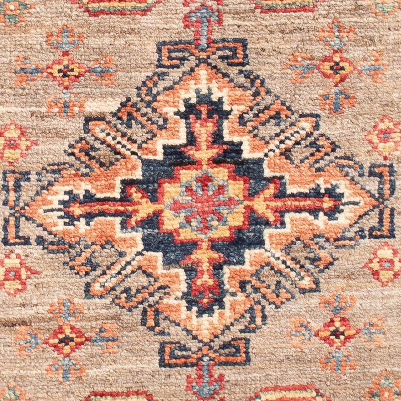 Tapete Ziegler - Kazak - Real - 95 x 55 cm - areia