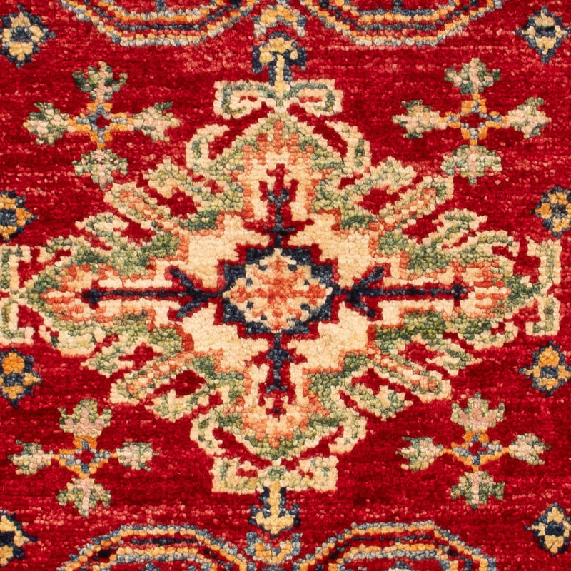 Tapete Ziegler - Kazak - Real - 85 x 58 cm - vermelho