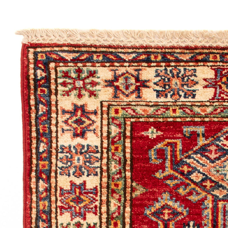Tapete Ziegler - Kazak - Real - 85 x 58 cm - vermelho