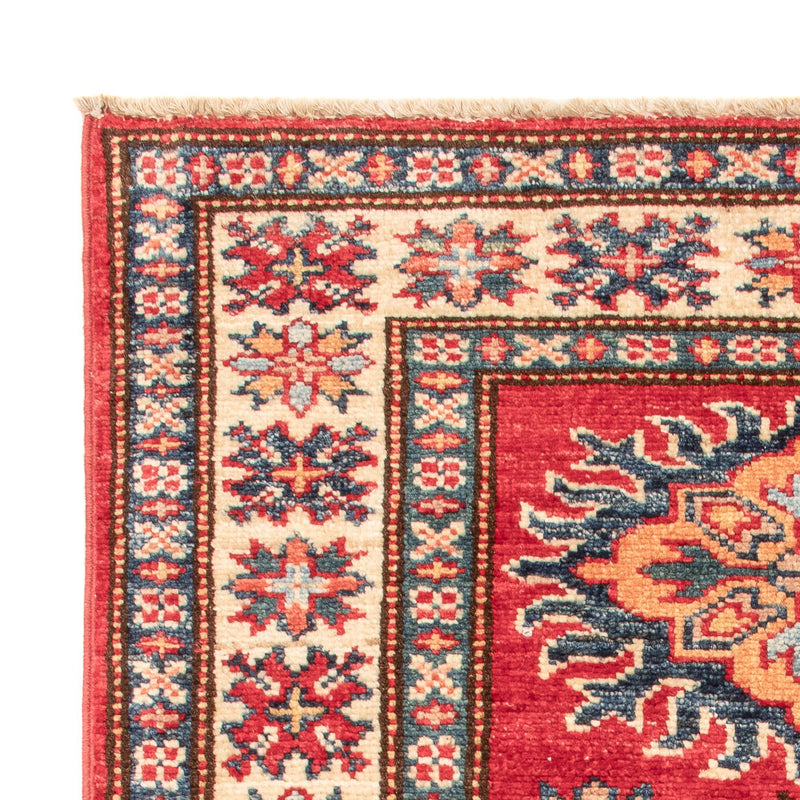Tapete Ziegler - Kazak - Real - 92 x 63 cm - vermelho