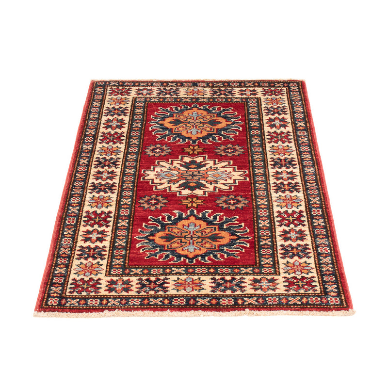Tapete Ziegler - Kazak - Real - 92 x 63 cm - vermelho