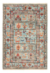 Ariana Tapete 85x119cm - Tapete Oriental - Rectangular / Turquesa / 85 x 119 cm Rectangular