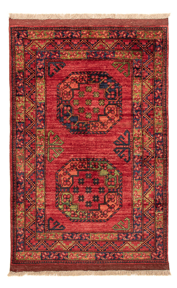 Tapete afegão 125x82cm - Tapete Oriental