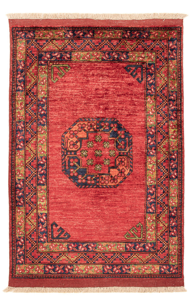 Tapete afegão 123x83cm - Tapete Oriental