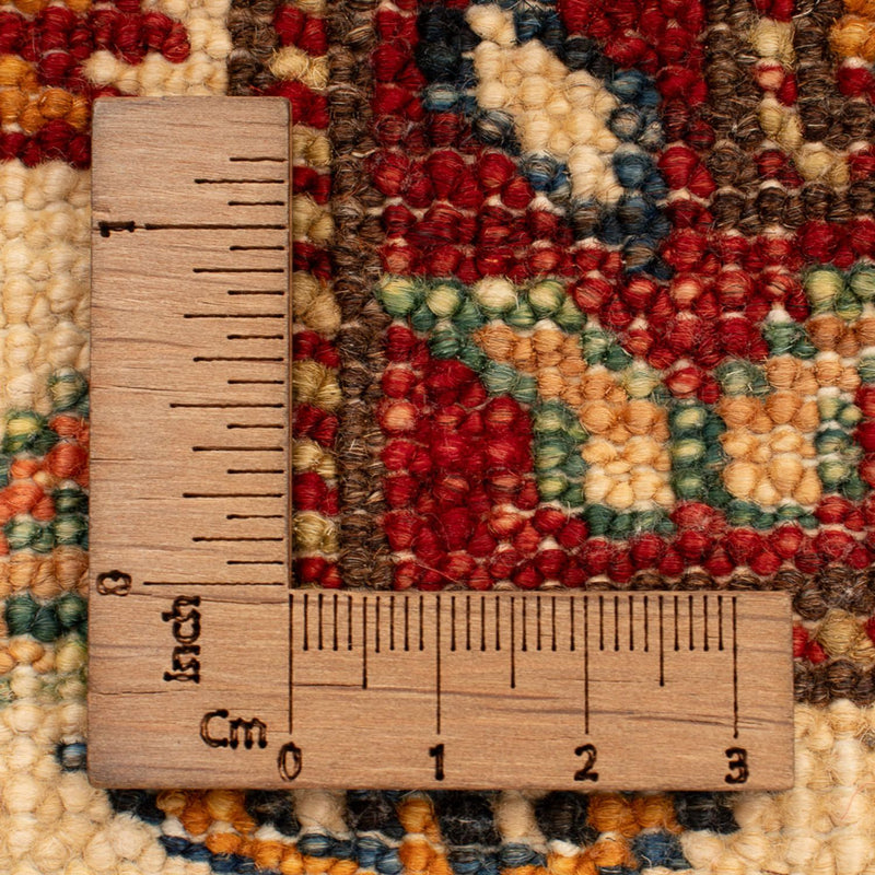 Tapete Ziegler - Kazak - Real - 125 x 81 cm - azul