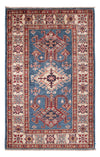 Kazak Tapete 82x125cm - Tapete Oriental - Rectangular / Azul / 82 x 125 cm Rectangular
