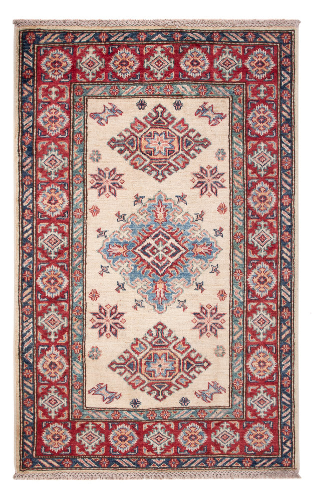Tapete Ziegler - Kazak - Real - 120 x 78 cm - bege