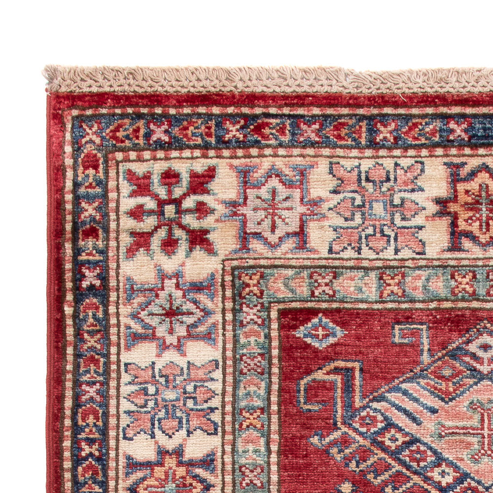 Tapete Ziegler - Kazak - Real - 122 x 81 cm - vermelho