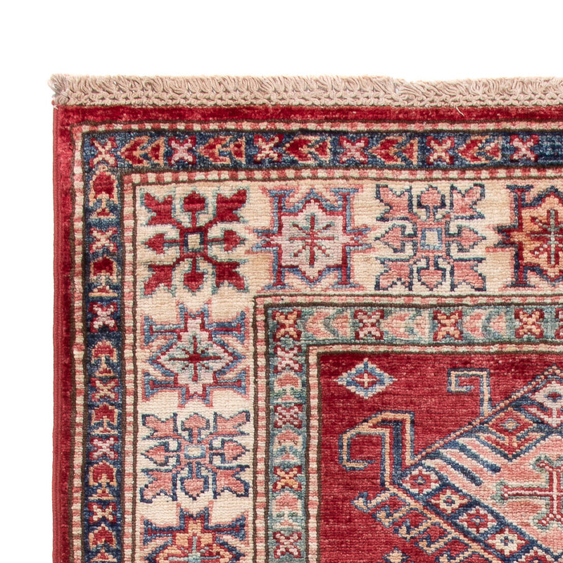 Tapete Ziegler - Kazak - Real - 122 x 81 cm - vermelho