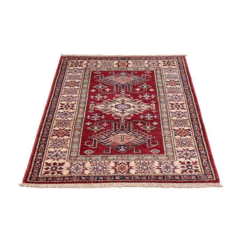Tapete Ziegler - Kazak - Real - 122 x 81 cm - vermelho