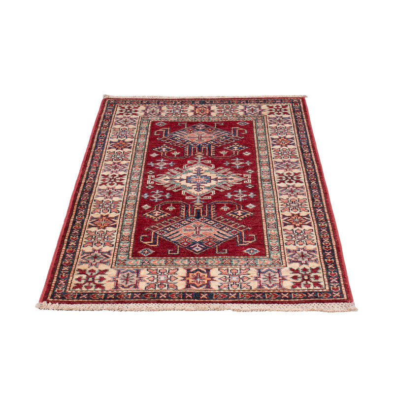 Tapete Ziegler - Kazak - Real - 123 x 78 cm - vermelho