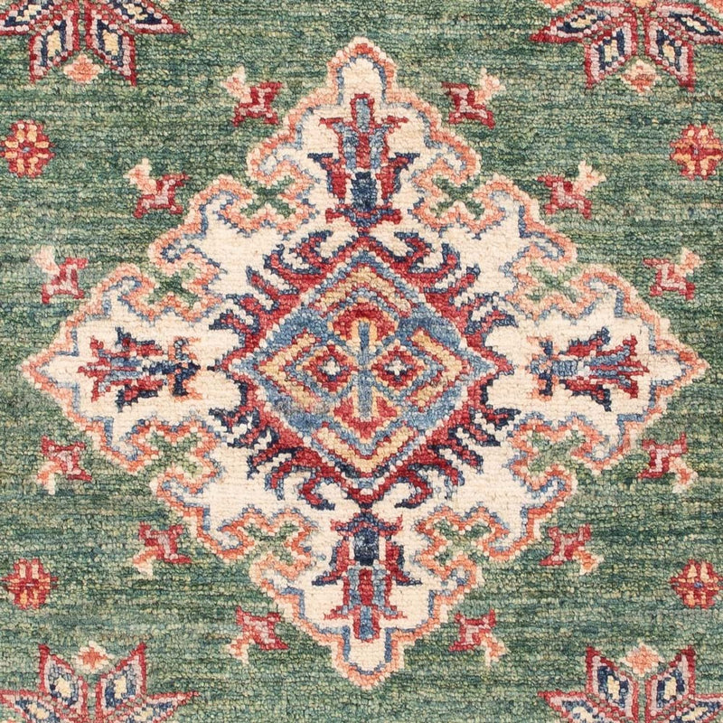 Tapete Ziegler - Kazak - Real - 117 x 77 cm - verde