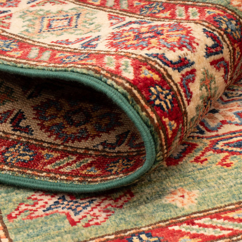 Tapete Ziegler - Kazak - Real - 117 x 77 cm - verde