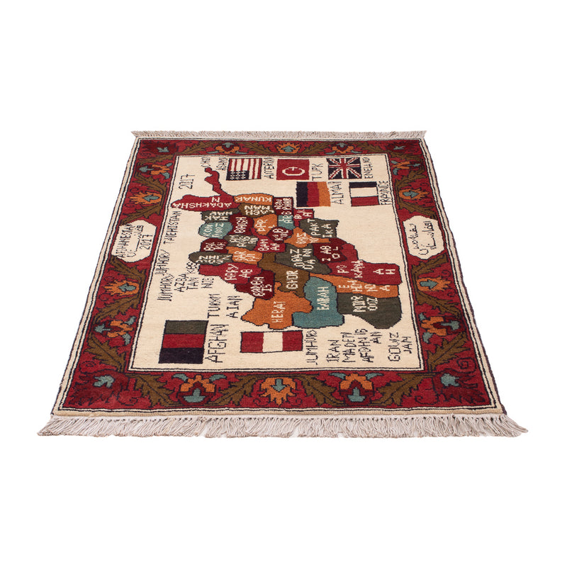 Tapete afegão 115x74cm - Tapete Oriental