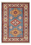 Kazak Tapete 82x121cm - Tapete Oriental - Rectangular / Azul / 82 x 121 cm Rectangular