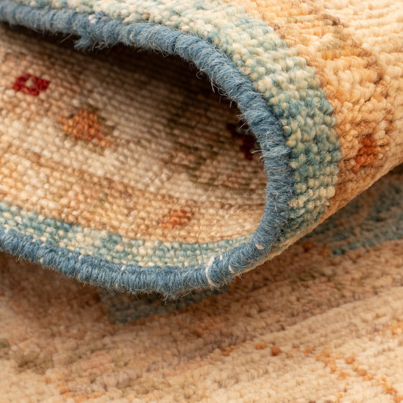 Tapete Ziegler - 80 x 60 cm - azul claro