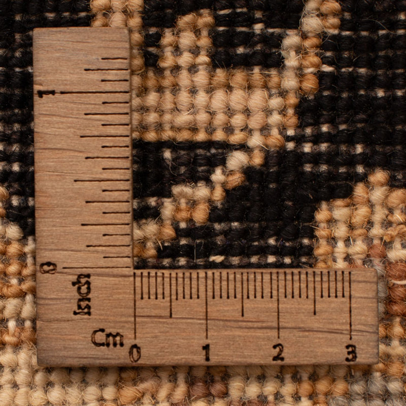 Tapete Ziegler - 90 x 60 cm - preto