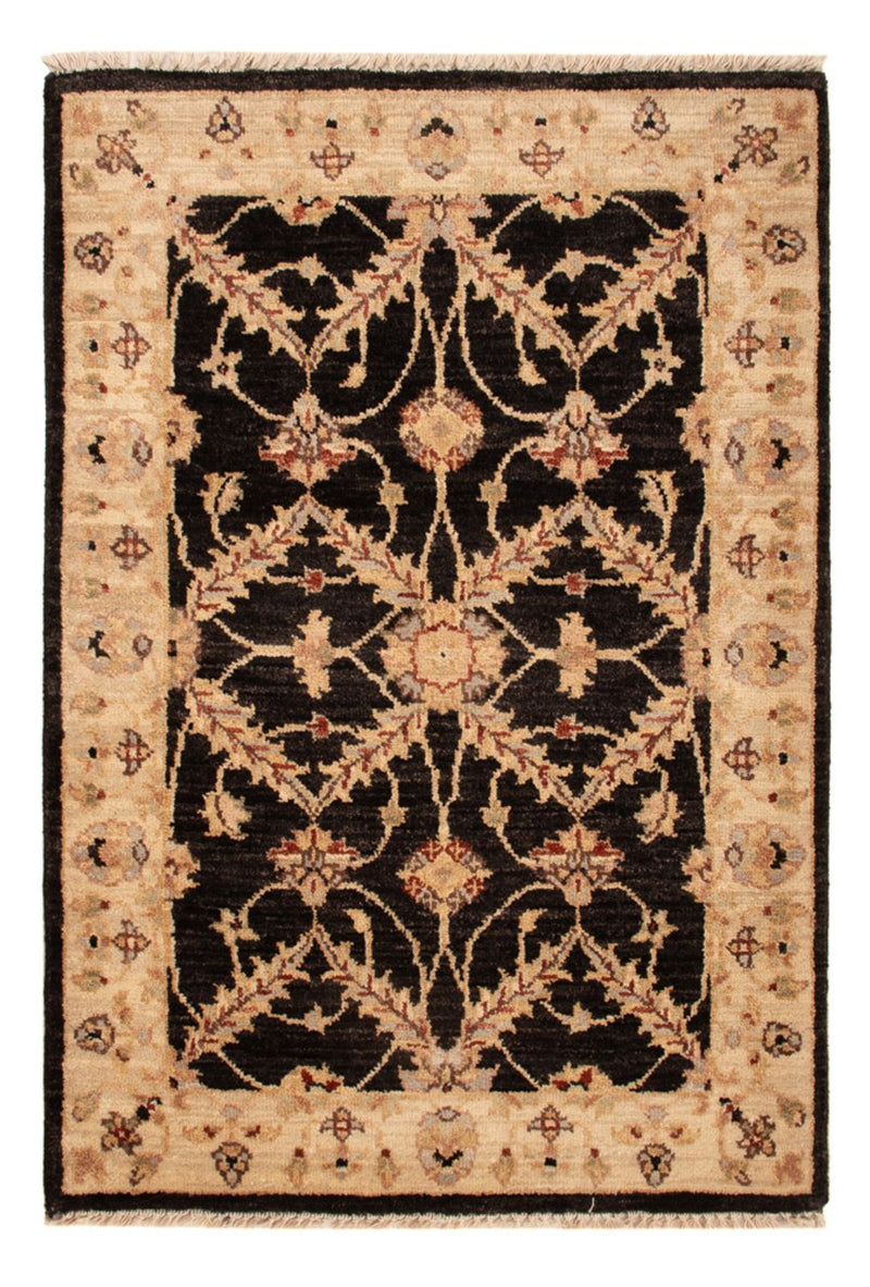 Tapete Ziegler - 90 x 60 cm - preto