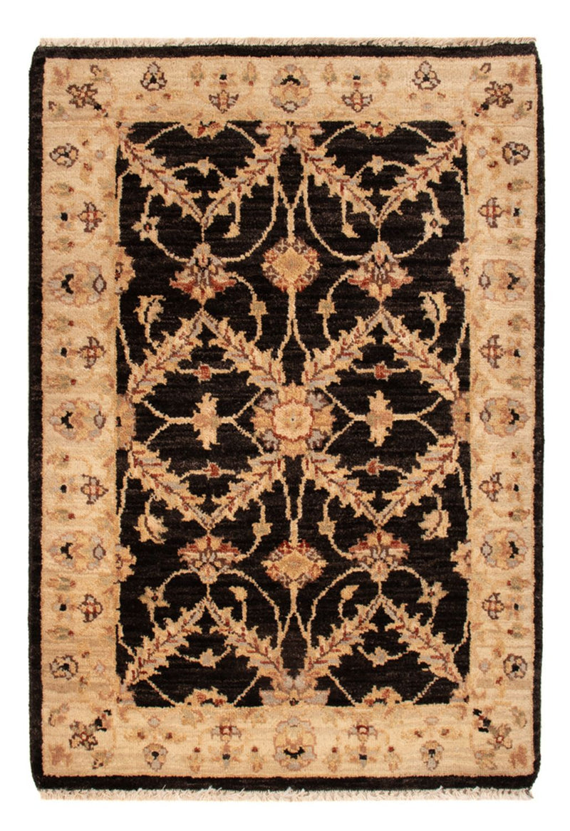 Tapete Ziegler - 90 x 60 cm - preto