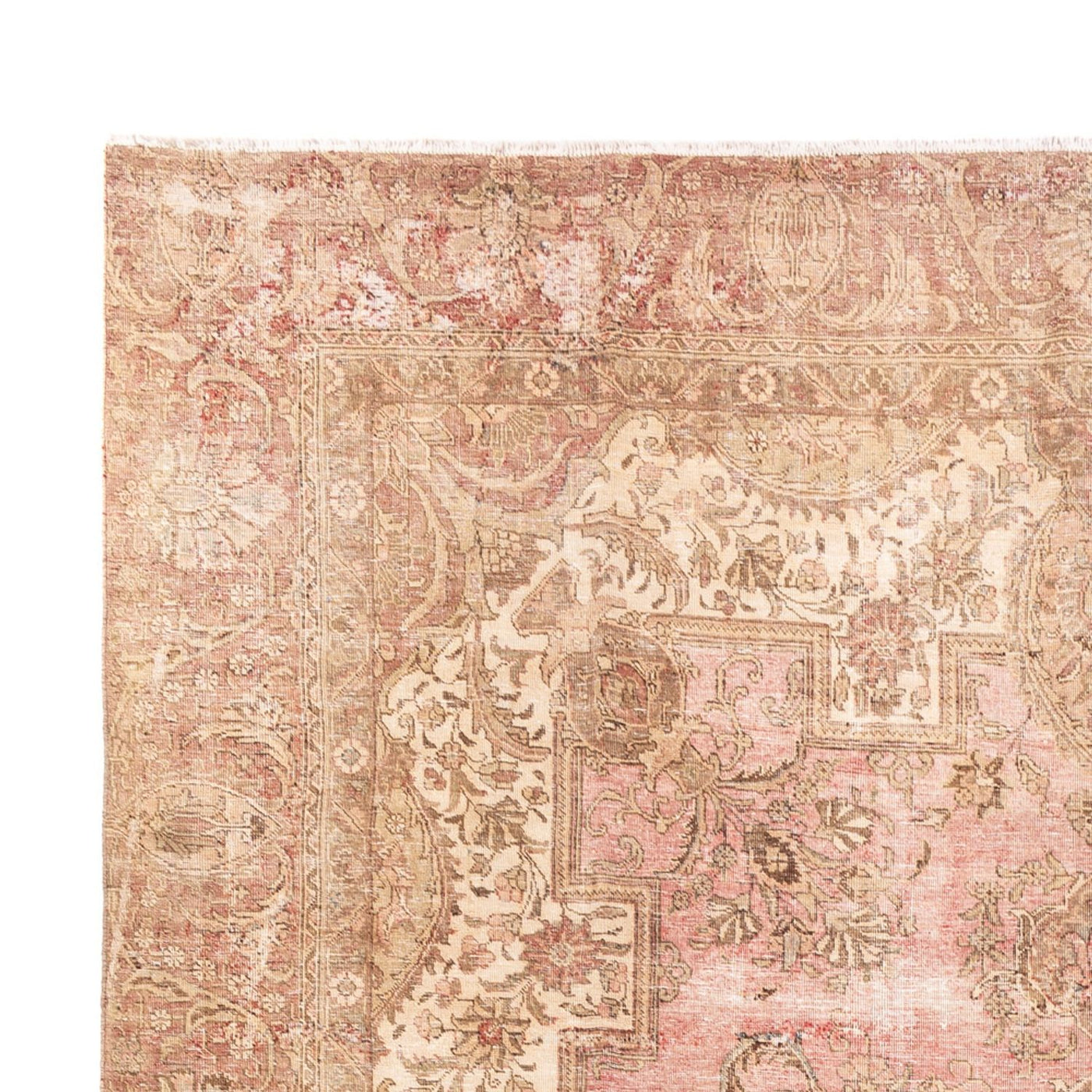 Tapete Vintage - 419 x 300 cm - bege escuro