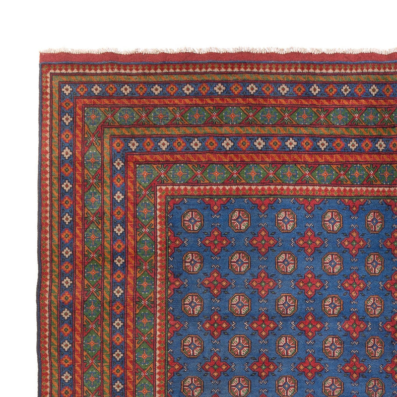 Tapete afegão - Filpa - 394 x 300 cm - azul