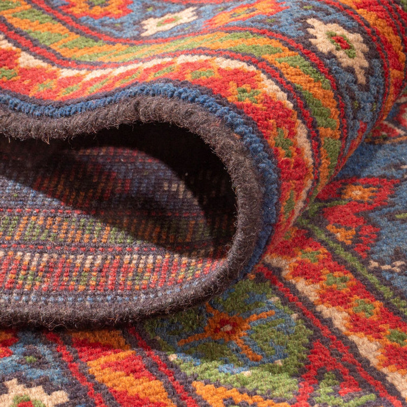 Tapete afegão - Filpa - 394 x 300 cm - azul