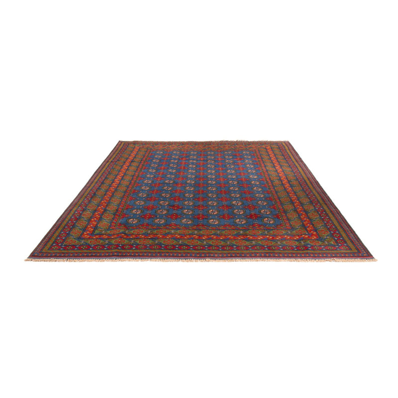 Tapete afegão - Filpa - 296 x 203 cm - azul