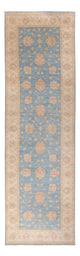 Corredor Tapete Ziegler - 396 x 121 cm - azul claro