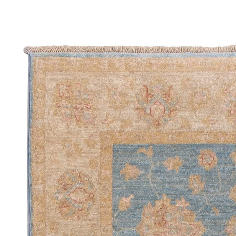 Corredor Tapete Ziegler - 396 x 121 cm - azul claro