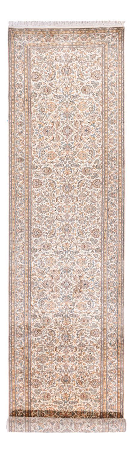 Seda da Caxemira Tapete 447x98cm - Tapete Oriental