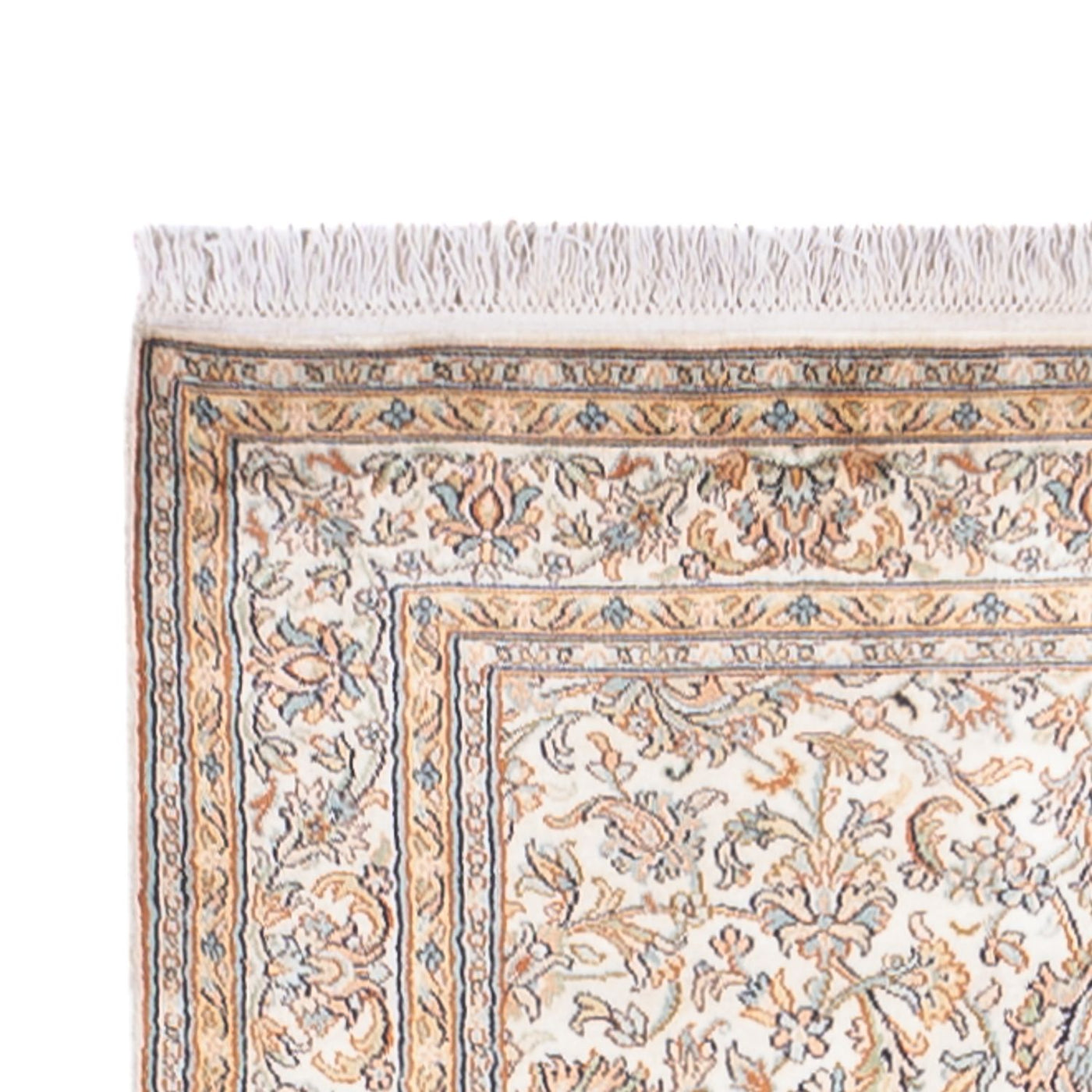 Seda da Caxemira Tapete 447x98cm - Tapete Oriental