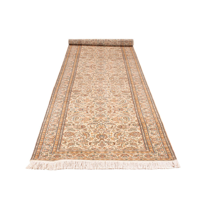 Seda da Caxemira Tapete 447x98cm - Tapete Oriental