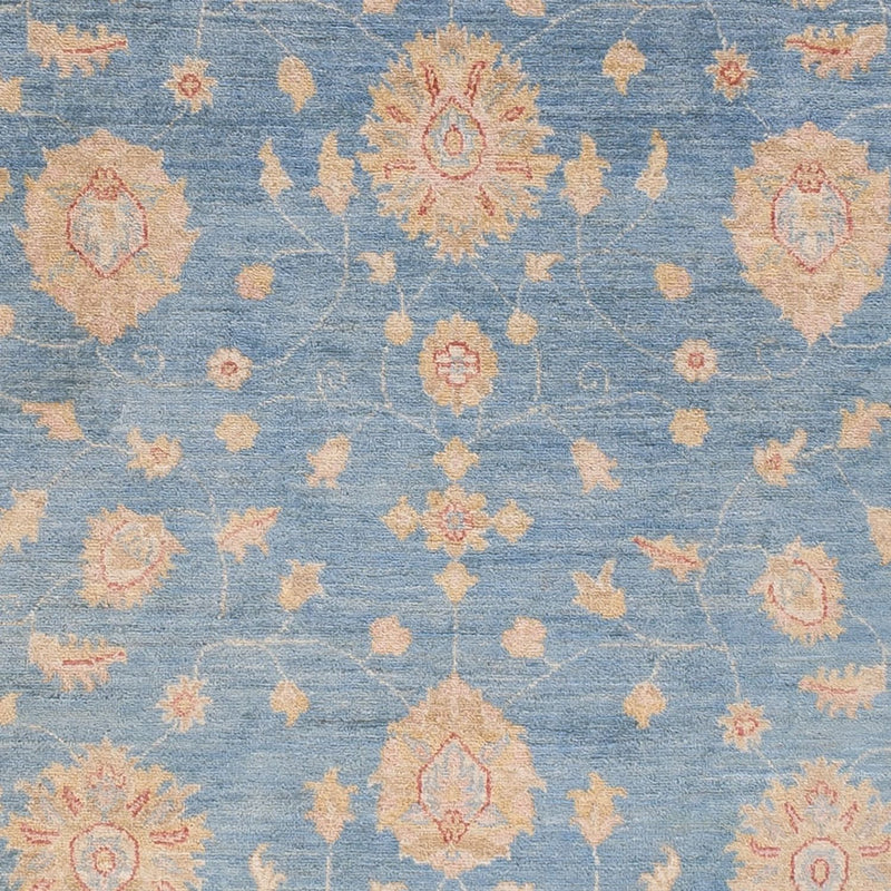 Corredor Tapete Ziegler - 485 x 143 cm - azul claro