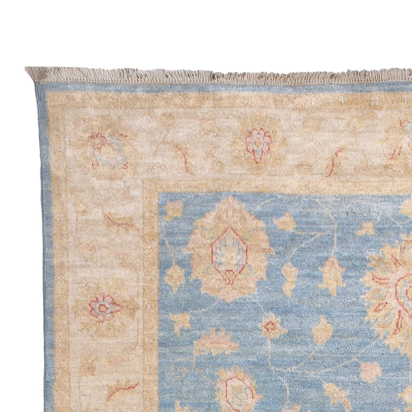 Corredor Tapete Ziegler - 485 x 143 cm - azul claro