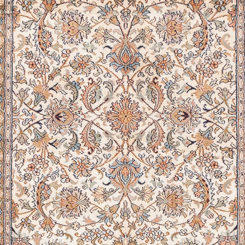 Seda da Caxemira Tapete 444x94cm - Tapete Oriental