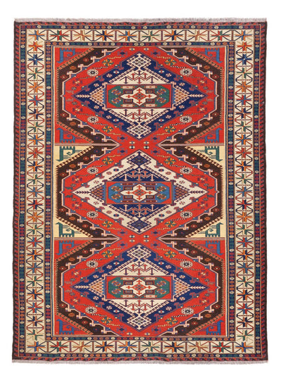 Kilim afegão Tapete 204x272cm