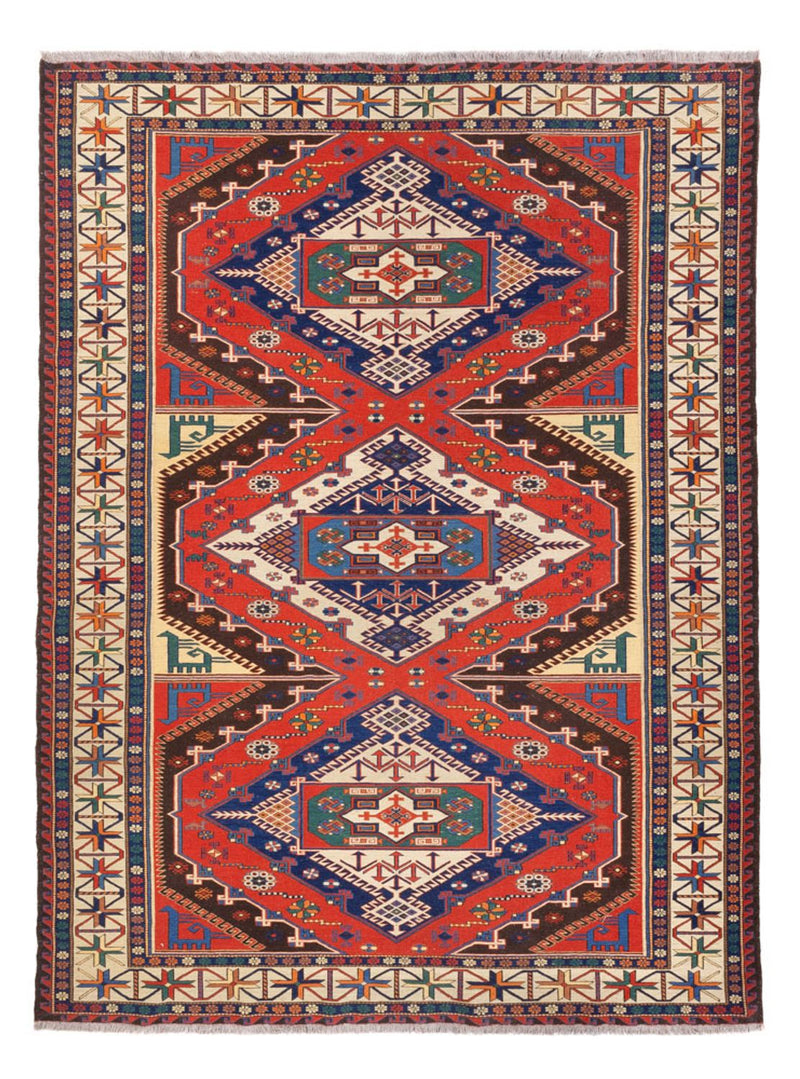 Kilim afegão Tapete 204x272cm