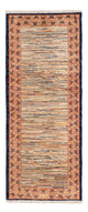 Corredor Tapete Gabbeh - Persa - 146 x 55 cm - multicolorido