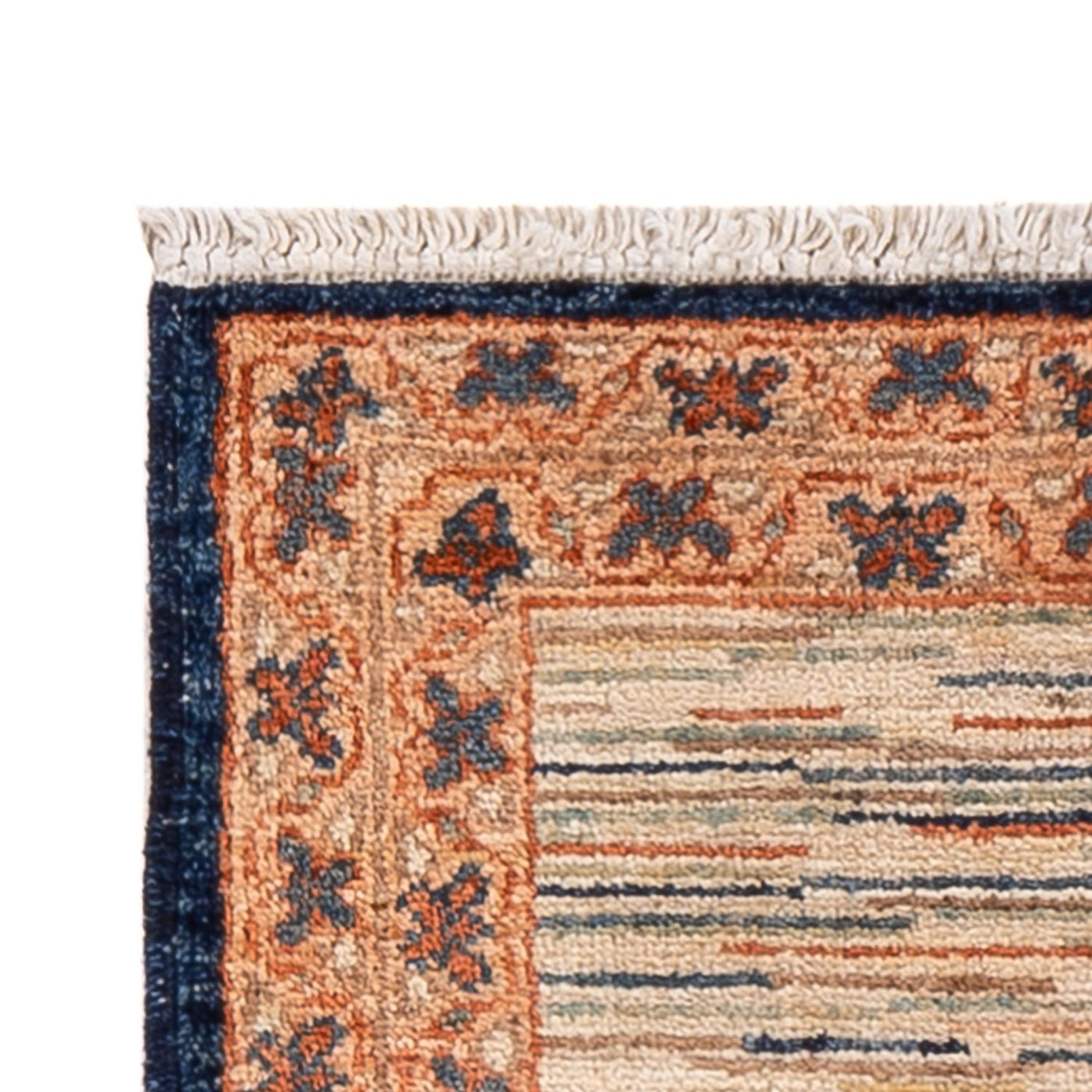 Corredor Tapete Gabbeh - Persa - 146 x 55 cm - multicolorido