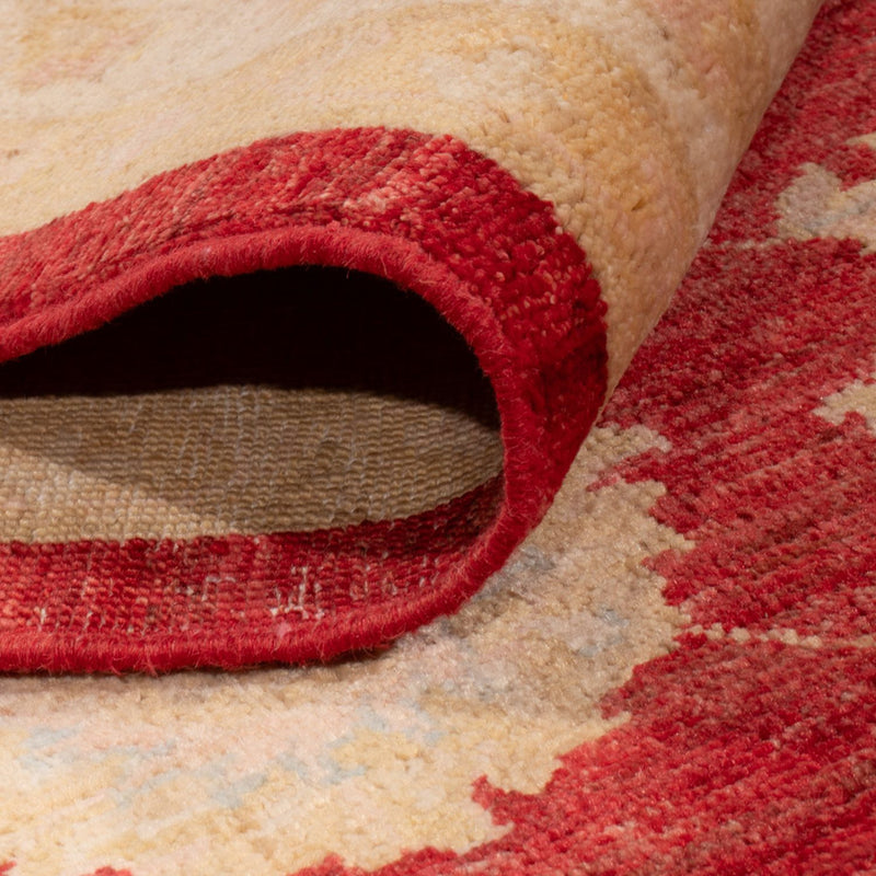 Tapete Ziegler - 297 x 209 cm - vermelho escuro