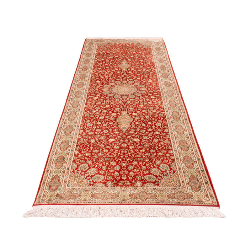 Seda da Caxemira Tapete 251x79cm - Tapete Oriental