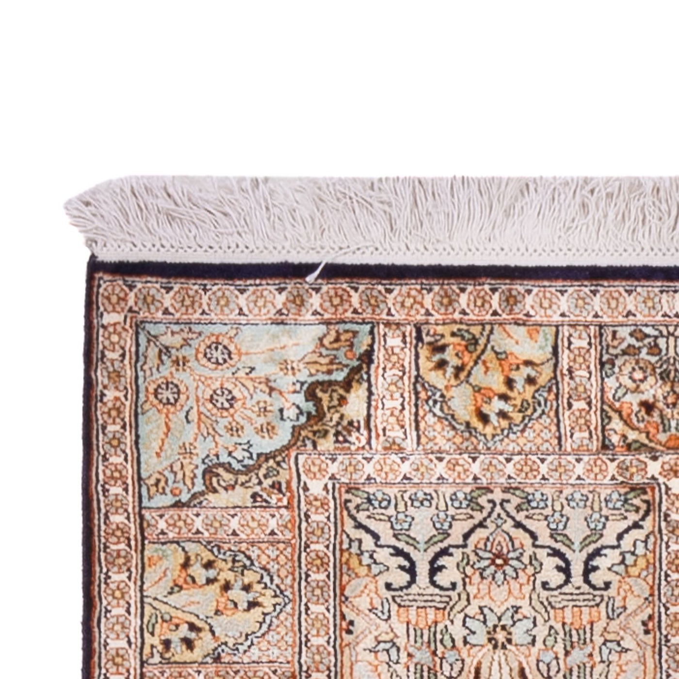 Seda da Caxemira Tapete 243x80cm - Tapete Oriental