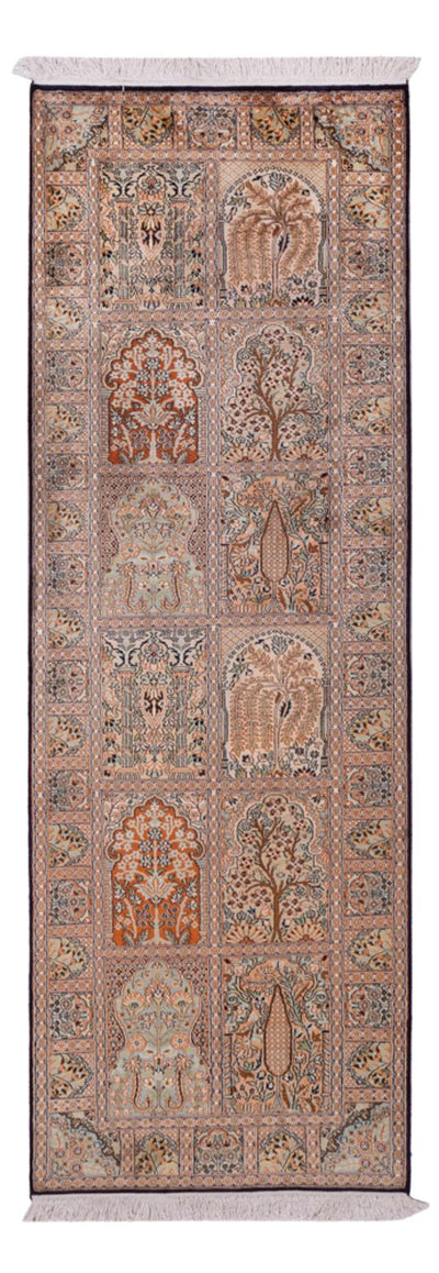 Seda da Caxemira Tapete 79x237cm - Tapete Oriental
