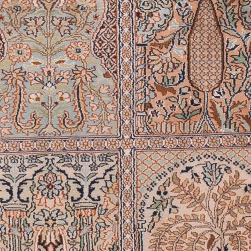 Seda da Caxemira Tapete 237x79cm - Tapete Oriental